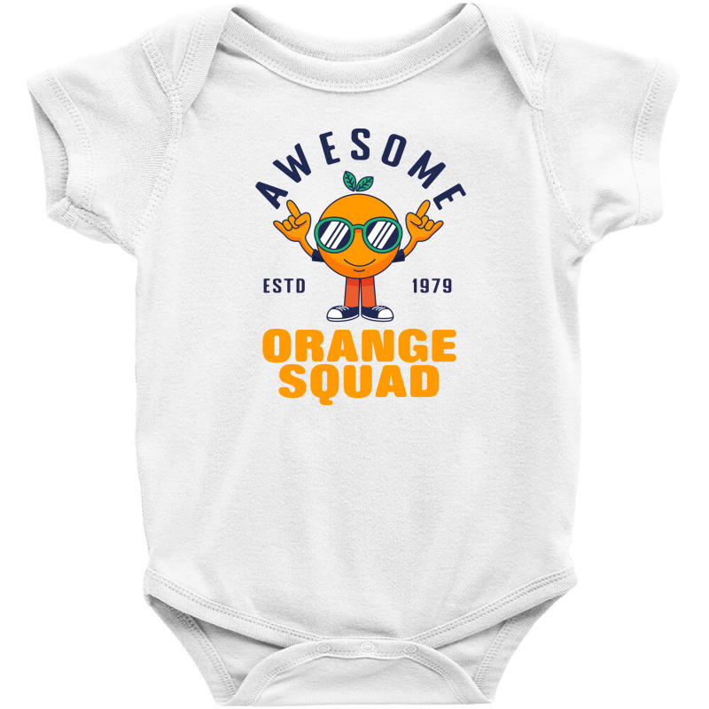 Awesome Orange Squad Baby Bodysuit by zaenal studio | Artistshot