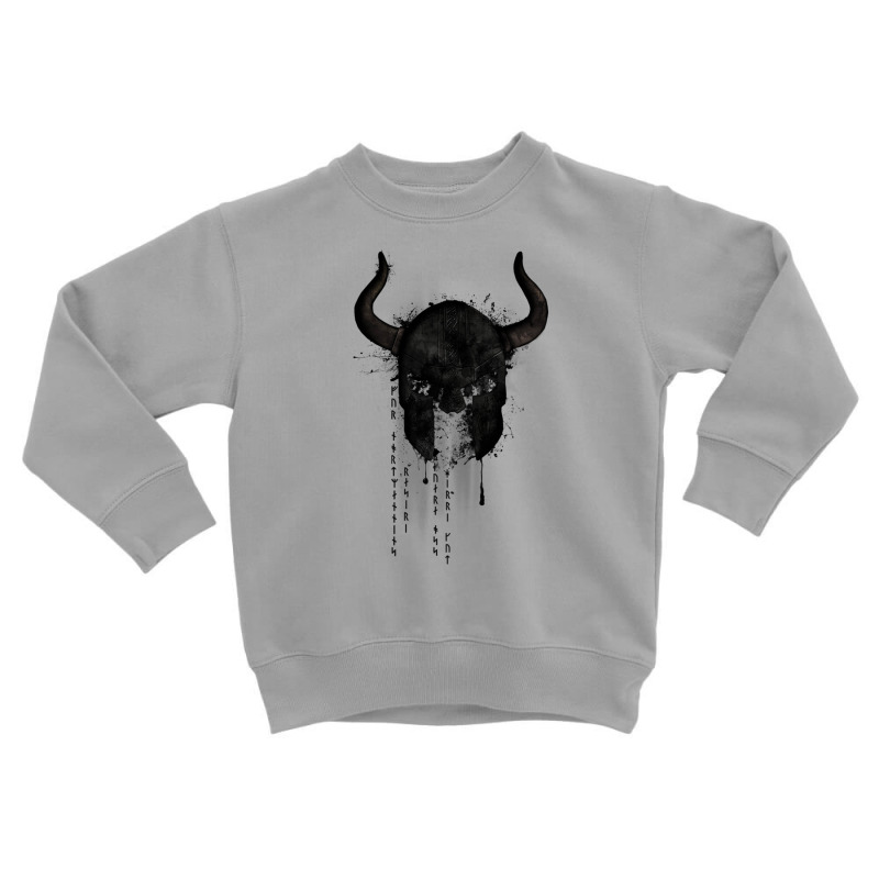 Dark Ink Northmen Toddler Sweatshirt by camiloska | Artistshot