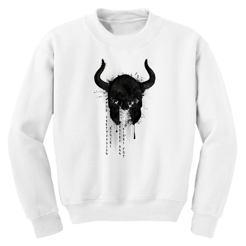 Dark Ink Northmen Youth Sweatshirt by camiloska | Artistshot