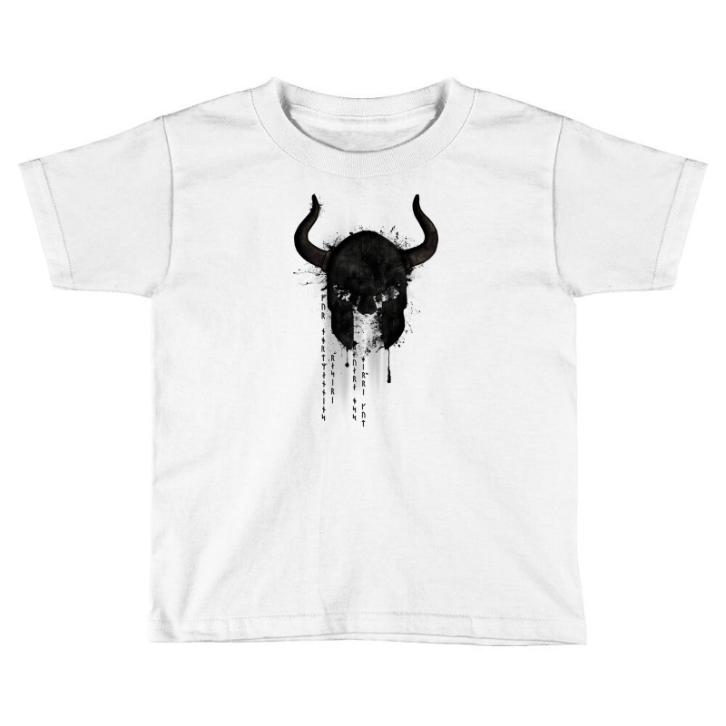 Dark Ink Northmen Toddler T-shirt by camiloska | Artistshot