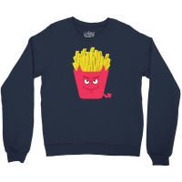 Evil Fries Crewneck Sweatshirt | Artistshot