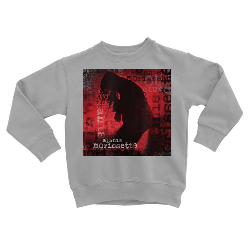 Alanis Morissette   Ironic Silhouette T Shirt Toddler Sweatshirt by franceskagilland | Artistshot