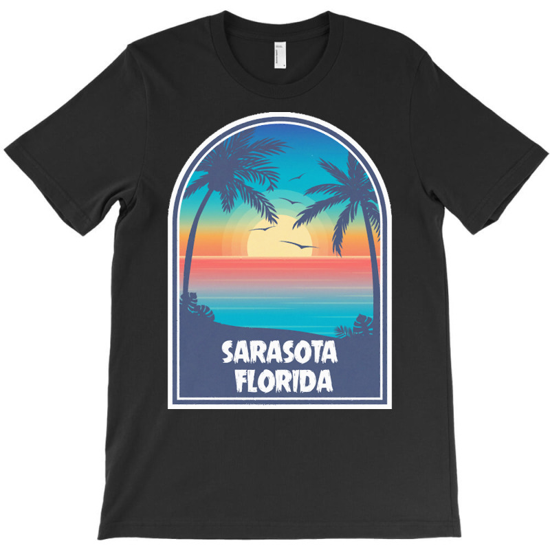 Sarasota T  Shirt Sarasota Florida F L Vintage Retro T  Shirt T-Shirt by raftdesign | Artistshot