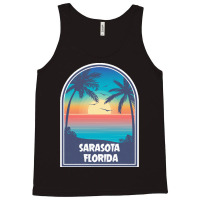 Sarasota T  Shirt Sarasota Florida F L Vintage Retro T  Shirt Tank Top | Artistshot