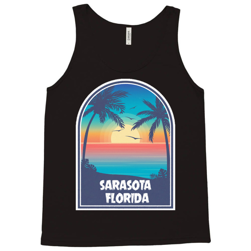 Sarasota T  Shirt Sarasota Florida F L Vintage Retro T  Shirt Tank Top by raftdesign | Artistshot