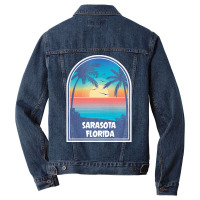 Sarasota T  Shirt Sarasota Florida F L Vintage Retro T  Shirt Men Denim Jacket | Artistshot