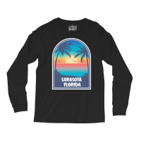 Sarasota T  Shirt Sarasota Florida F L Vintage Retro T  Shirt Long Sleeve Shirts | Artistshot