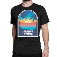 Sarasota T  Shirt Sarasota Florida F L Vintage Retro T  Shirt Classic T-shirt | Artistshot