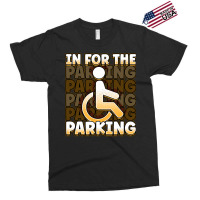 Invalid T  Shirt Handicap Wheelchair Design For An Amputation Survivor Exclusive T-shirt | Artistshot