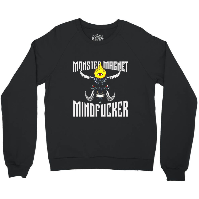 Monster Magnet Crewneck Sweatshirt by saterseim | Artistshot