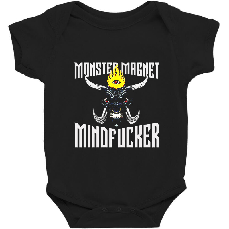 Monster Magnet Baby Bodysuit by saterseim | Artistshot