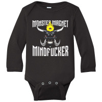 Monster Magnet Long Sleeve Baby Bodysuit | Artistshot