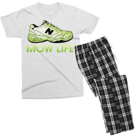 Mow Life Grass Cutting Lawn Mowing Dad Life T Shirt Men's T-shirt Pajama Set | Artistshot