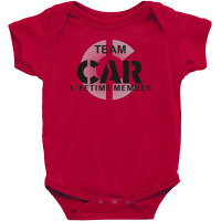 Team Car Lifetime Member Baby Bodysuit | Artistshot