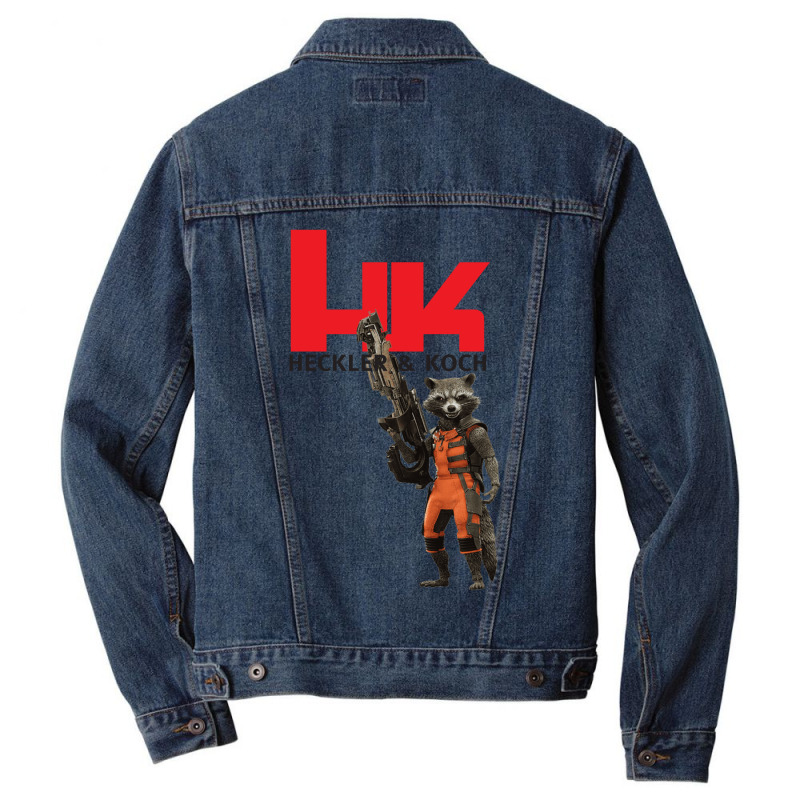 Hk Heckler And Koch Men Denim Jacket | Artistshot