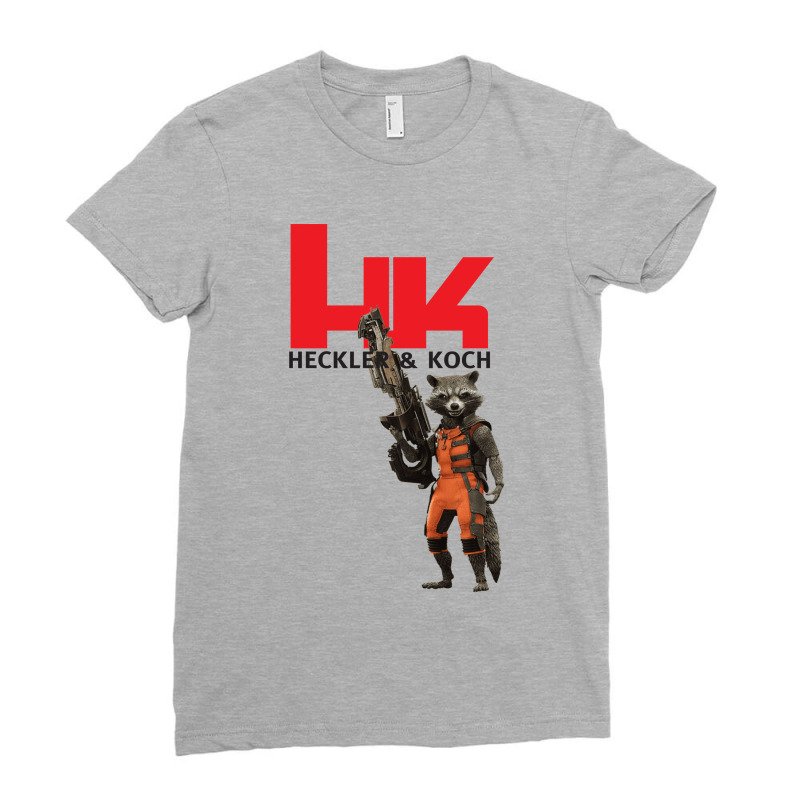 Hk Heckler And Koch Ladies Fitted T-Shirt by coşkun | Artistshot