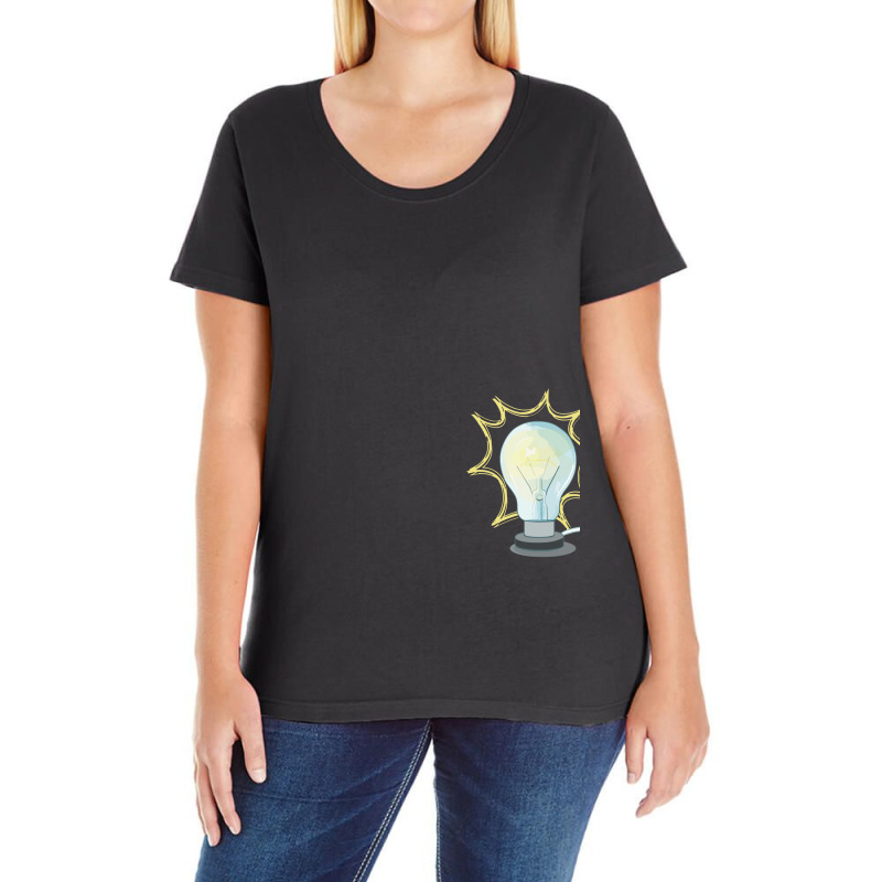 Light Ladies Curvy T-Shirt by tshiart | Artistshot