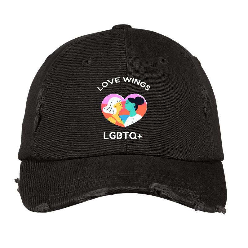 Lgbt Gay Lesbian Respect Tolerance Vintage Cap | Artistshot