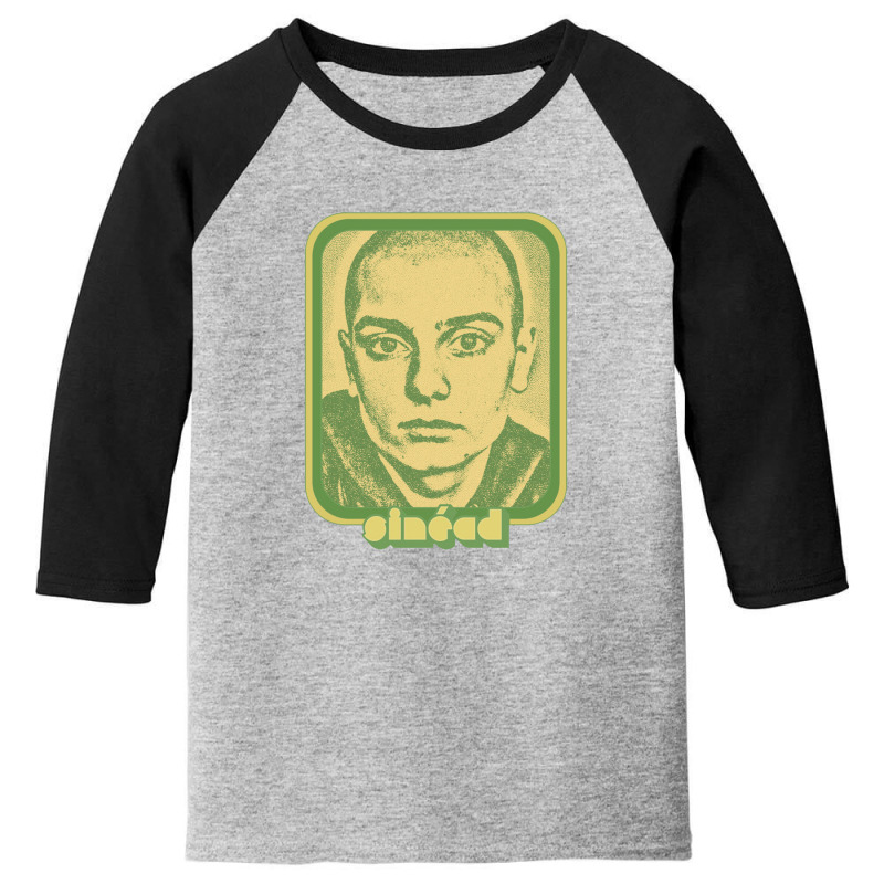 Sinéad O'connor Retro Styled Aesthetic Design Youth 3/4 Sleeve | Artistshot