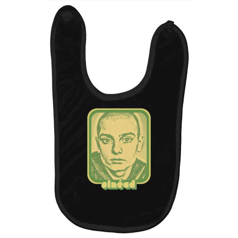 Sinéad O'connor Retro Styled Aesthetic Design Baby Bibs | Artistshot