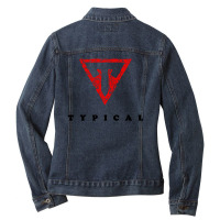 Typical Gamer Ladies Denim Jacket | Artistshot