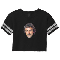 Tom Selleck, 80s Vintage Style Aesthetic Design Scorecard Crop Tee | Artistshot