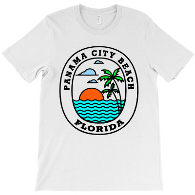 Panama City Beach Florida T-shirt Designed By Phyllis R Jones