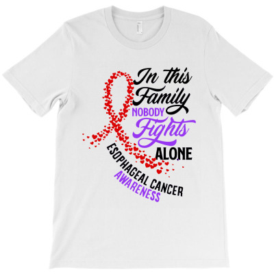In This Family Nobody Fights Alone T-shirt Designed By Phyllis R Jones