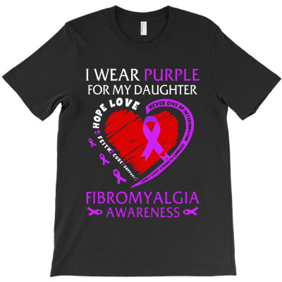 In May I Wear Purple For My Daughter T-shirt Designed By Phyllis R Jones