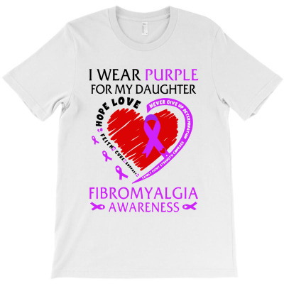 In May I Wear Purple For My Daughter T-shirt Designed By Phyllis R Jones