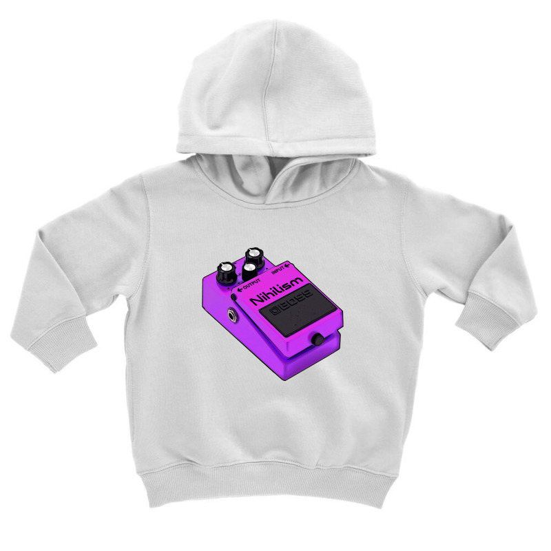 Nihilism Guitar Effects Pedal Humorous Guitarist Gift Toddler Hoodie by oragumun | Artistshot