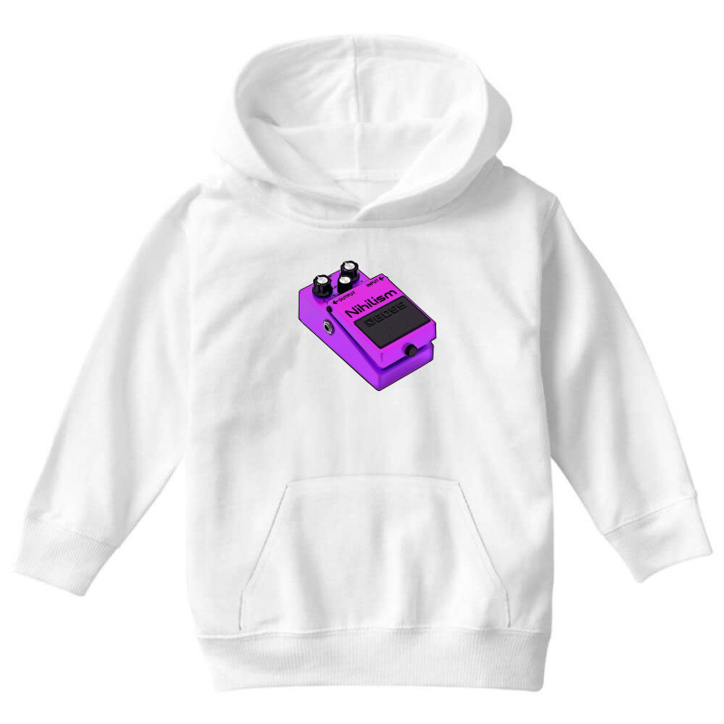 Nihilism Guitar Effects Pedal Humorous Guitarist Gift Youth Hoodie by oragumun | Artistshot