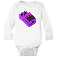 Nihilism Guitar Effects Pedal Humorous Guitarist Gift Long Sleeve Baby Bodysuit | Artistshot