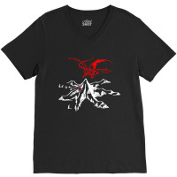 The Lonely Mountain V-neck Tee | Artistshot