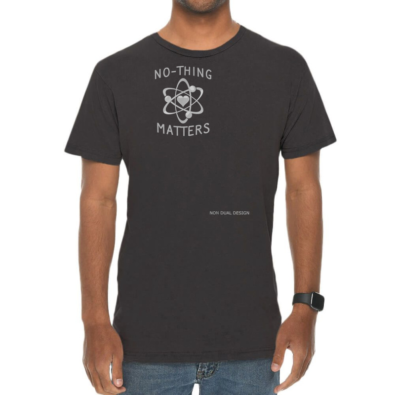 No Thing Matters   Heart Atom   Funny Tshirt Advaita   V2.0 Vintage T-shirt | Artistshot