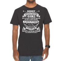 Mens Sorry I Am Already Taken By Awesome Girl Shirt Valentine Day T Sh Vintage T-shirt | Artistshot