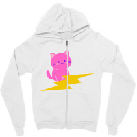 Thunder Cat Zipper Hoodie | Artistshot