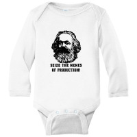 The Memes Of Production Long Sleeve Baby Bodysuit | Artistshot