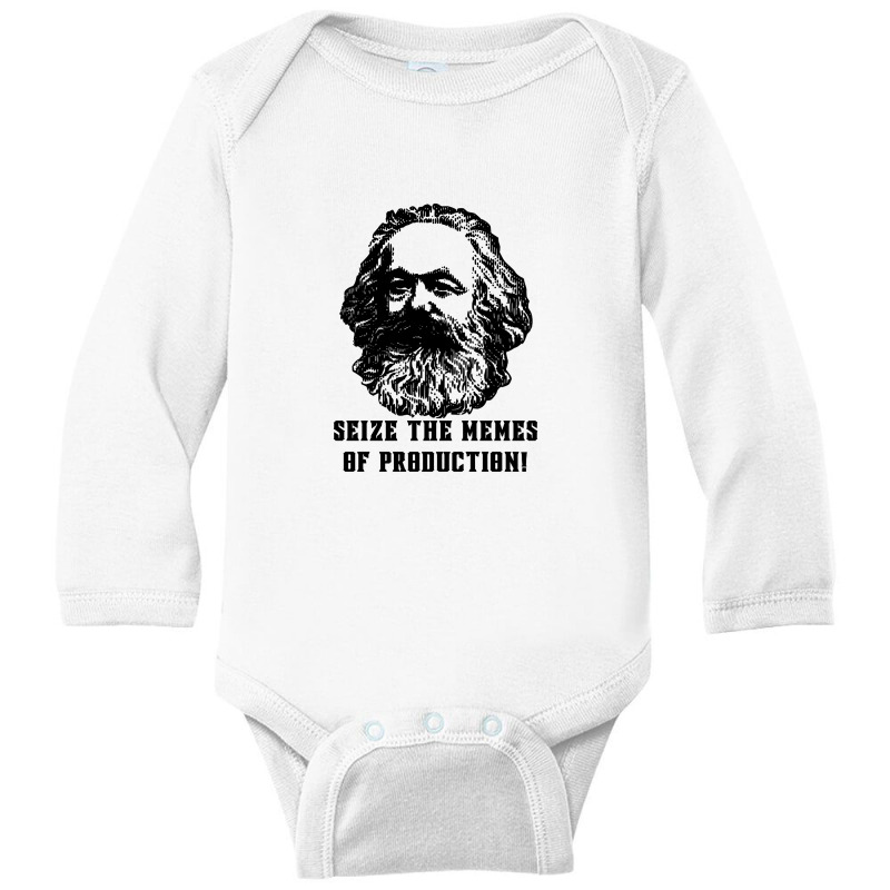 The Memes Of Production Long Sleeve Baby Bodysuit | Artistshot