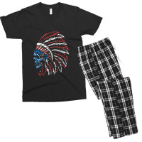 Native American Pride Men's T-shirt Pajama Set | Artistshot