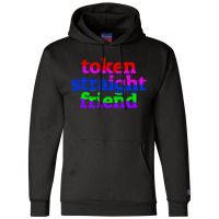 Token Straight Friend Champion Hoodie | Artistshot