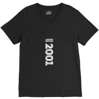 Limited Edition 2001 Birthday V-neck Tee | Artistshot