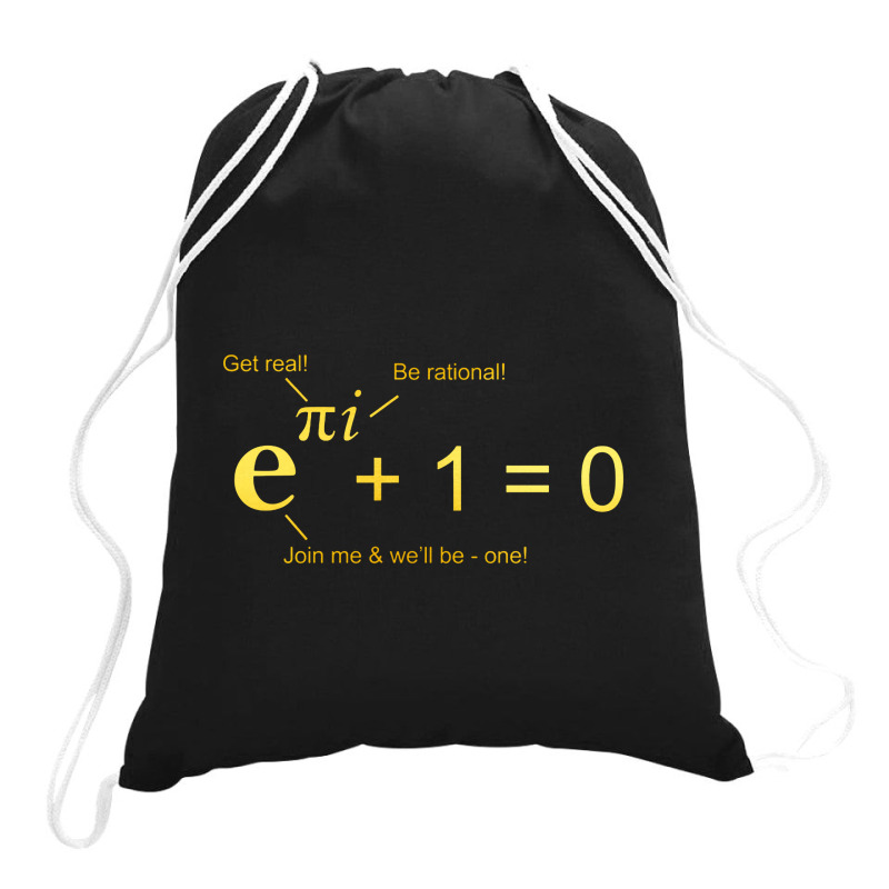 Euler's Identity Drawstring Bags | Artistshot