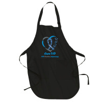 Diabetes Diabetic Awareness Support Diabetes Warrior Cure T1d Diabetes Full-length Apron | Artistshot