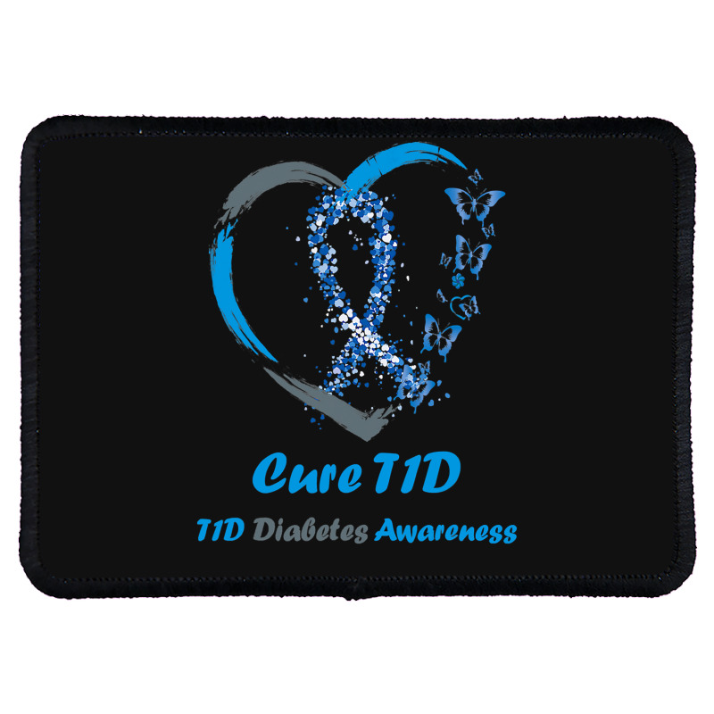 Diabetes Diabetic Awareness Support Diabetes Warrior Cure T1d Diabetes Rectangle Patch by golferu | Artistshot