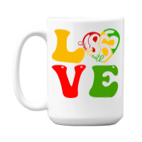 Happy Juneteenth Is My Independence Day Love Black Women T Shirt 15 Oz Coffee Mug | Artistshot