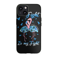 Diabetes Diabetic Her Fight Is My Fight Diabetes Awareness 517 Diabete Iphone 13 Case | Artistshot