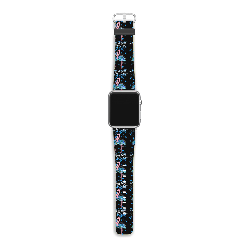 Diabetes Diabetic Her Fight Is My Fight Diabetes Awareness 517 Diabete Apple Watch Band by golferu | Artistshot