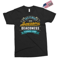 Womens Funny Deaconess Shirt Awesome Job Occupation Graduation V Neck Exclusive T-shirt | Artistshot