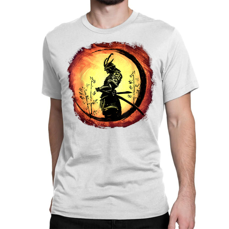 Yasuke Black Japanese Samurai Bushido Warrior Japan Katana T Shirt Classic T-shirt by tandonwelters | Artistshot